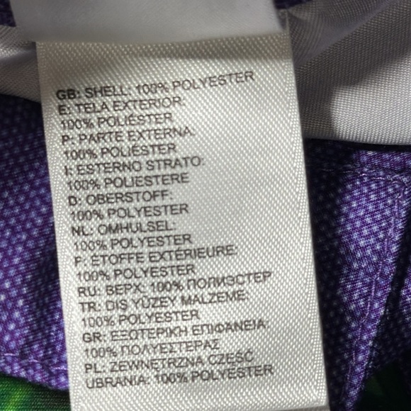 The North Face Girls' Argali Hybrid Purple Short size XL 18 Water Repel UPF 50+ - Picture 14 of 14